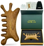 Avalebeti 6 In 1 Gua Sha Tool For Face & Body Scap Lymphatic Massage. Fixed Price $14.24.