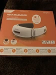 Neck Massager Heat Low Frequency Therapy Pangao PG-2601B22. Fixed Price $35.00.
