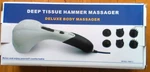 Deep Tissue Hammer Massager EM013 Deluxe Body Multi Attachments New. Fixed Price $39.99.