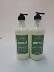 2X Bl Village Naturals Muscle Relief Lotion 16OZ. Fixed Price $27.19.