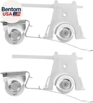 4 Pack Sliding Screen Door Assembly 2 Upper & Lower Rollers, Fits And. Fixed Price $34.86.
