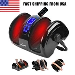 Foot Calf Massager Shiatsu Kneading Heated With 360 Adjustable Handle Ledscreen. Fixed Price $102.19.