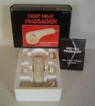 Tedron Deep Heat Body Massager With 3 Attachments Facial Scalp Model DH-2. Fixed Price $16.95.