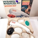 Belson Healthy Vibes 9591 Infared Heat Vibrating Massager Windmere HZ-2010 Set. Fixed Price $23.00.
