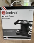 Body Sport BDSM200 Black Variable Speed Professional Vibrating Massager. Fixed Price $108.00.