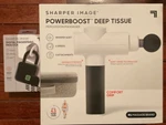 Sharper Image Deep Tissue Percussion Massager +free Digital Padlock. Fixed Price $69.99.