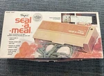 Dazey Seal-a-meal Food Saver Sealer. Vintage 1976. Original Box Model SAM-1. Fixed Price $14.99.