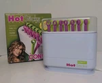 Conair Hot Sticks Hairsetter 14 Flexible Rollers Pink/green *light No Work. Fixed Price $16.95.
