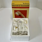 Tedron Kolvin Electric Deep Heat Massager DH-2 With Attachments. Fixed Price $16.97.