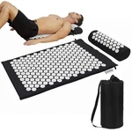 Xiaomage Acupressure Mat And Pillow With Bag - Large 3 Piece Set, Black. Fixed Price $42.90.