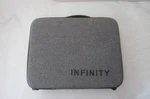 Infinity Pro Advantage 45W Cordless Massage Gun With 6 Heads - Platinum. Fixed Price $9.95.