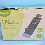 Mynt Vibration Massage Mat Electric Full Body Pad Adjustable Positions. Fixed Price $99.00.