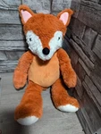 19" Health Touch Huggable Vibration Orange Fox Plush Stuffed Neck Back Massager. Fixed Price $19.95.