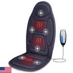 Snailax Back Massager With Heat, Vibration Seat Cushion 6 Vibrating. Fixed Price $96.33.