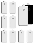 10-PACK Tens Unit Replacement Pads, Rectangular Snap Electrode Pads.... Fixed Price $15.17.