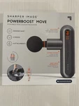 Sharper Image Powerboost Move Deep Tissue Travel Percussion Massager - Dark Gray. Fixed Price $35.99.