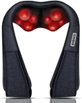 Shiatsu Back Shoulder And Neck Massager With Heat, Electric Deep Tissue 4D Knead. Fixed Price $65.99.