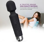 Vibrating Massage Magic Wand Muscle Relax 20 Speed Full Body Therapy Stimulation. Fixed Price $19.49.