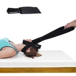 Neck Stretcher Strap, Spine Chiropractic Decompression Tool With Chin Belt. C.... Fixed Price $37.93.