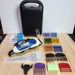 Wahl Pro Hair Clipper Kit With Colored Guide Combs - Lightly Used. Fixed Price $30.00.