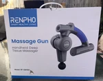 Renpho Gun RF-GM169 2500MAH Handheld Deep Tissue Messager. Fixed Price $90.00.