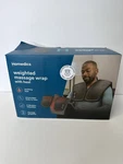 Homedics Weighted Comfort Massage Wrap W/vibration & Soothing Heat 3 Intensities. Fixed Price $18.00.