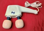 Hitachi HVT-350 Massager Dual Twin Heads Electric 2 Speed Vintage Works. Fixed Price $64.99.