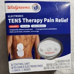 Electronic Tens Therapy Pain Relief Unit W/ Body Back Electrode Pads Walgreens. Fixed Price $14.00.