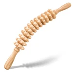 Wooden Cellulite Massage Roller For Legs Thighs - Handheld Fascia Blaster To. Fixed Price $17.99.