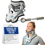 Cervical Neck Air Traction Collar & Stretcher- And Shoulder Pain Relief. Fixed Price $129.99.