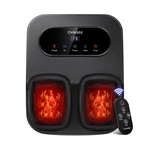 Foot Massager With Heat And Remote, Shiatsu Deep Kneading Feet For P.... Fixed Price $156.17.