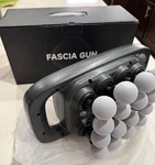 16 Heads Gun Set, Deep Tissue Muscle Massager, 30 Intensity Levels. Fixed Price $70.00.