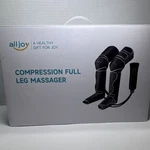 Alljoy AJFLM22 Compression Full Leg Massager Vibration Heating Black. Fixed Price $62.00.