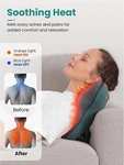 Bob And Brad Shiatsu Neck Back Massager With Heated Deep Kneading Pillow. Fixed Price $89.99.