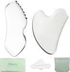 Lemeeoly 2PCS Facial Tools Stainless Steel, Detailer Set For Face. Fixed Price $14.35.