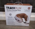 Trakk Pillow Neck Wireless Massage Travel Off White- Black New. Fixed Price $35.00.