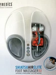 Homedics- Air Lite Foot Massager. Fixed Price $77.99.
