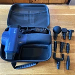 Sonic Lifepro TK3802 Handheld Massage Gun W/ Tips, Case & Charger Tested. Fixed Price $27.50.