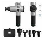 Wbm 3 Speed Button Handheld Deep Tissue Smart Massage Gun Silver Open Box. Fixed Price $65.00.
