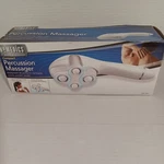 Homedics Compact Percussion Massager HHP-100-2 Used Battery Powered. Fixed Price $13.99.
