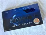 Soapy Soles Foot Scrubber & Massager (pearl Blue) Liquid Included. Fixed Price $10.00.