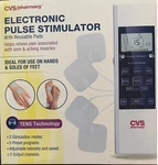 Cvs Health Electronic Pulse Stimulator With Reusable Pads. Fixed Price $39.99.