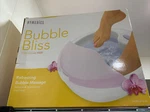 Homedics Bubble Bliss Foot Spa With Heat - Refreshing Massage. Fixed Price $9.90.