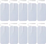 10 Pieces Large Electrode Pads - Premium Reusable Tens Unit With.... Fixed Price $12.44.