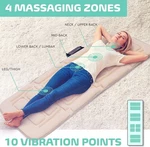 Belmint Full Body Vibrating - 10 Motor Vibration Mattress Pad With Warmth Fo. Fixed Price $80.99.