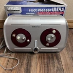 Homedics Foot Pleaser Ultra Deep Kneading Massager With Heat FM-CR-2. Fixed Price $19.99.