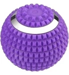 Vibrating Massage Ball Wolady 4-SPEED High-intensity Fitness Yoga Purple. Fixed Price $46.00.
