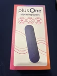Plusone Vibrating Bullet Soft Touch Massager, 10 Vibration Settings, Waterproof. Fixed Price $12.00.
