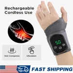 Wrist Vibration Revive Massager 5SPEED Infrared Hot Compress Therapy Pain Relief. Fixed Price $17.19.