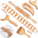 Juanwan 12-IN-1 Wood Therapy Massage Tools Lymphatic Drainage Body Sculpt. Fixed Price $31.89.